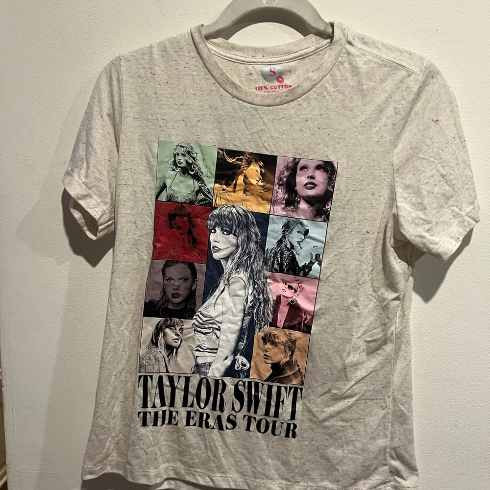 Taylor Swift The Eras Tour Gray T-Shirt